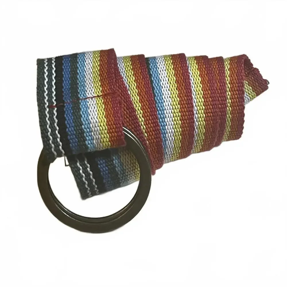 Retro rainbow belt
